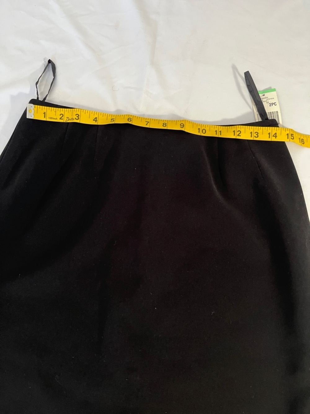 Le Suit Black Women's Pencil Skirt - Picture 5 of 11